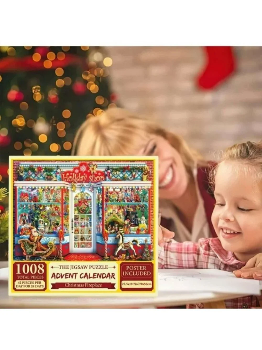 Advent Calendar 2023 Christmas Jigsaw Puzzle 1008 Pieces 27.5